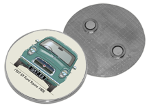 Ford Squire 100E 1957-59 Round Fridge Magnet